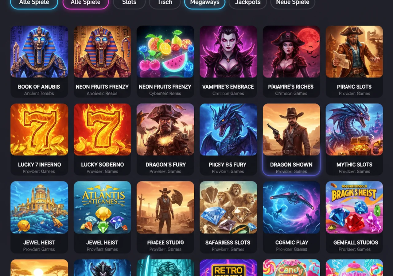 Spielangebot bei RetroBet – RetroBet
